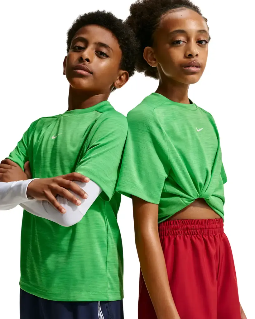 Nike Dri-Fit Multi T-Shirt grün Kinder