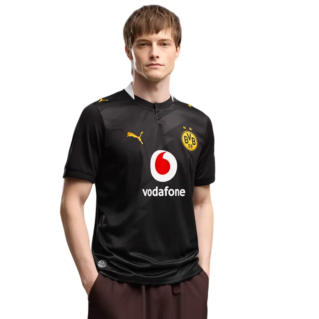 Puma Borussia Dortmund 26/27 Auswärtstrikot schwarz