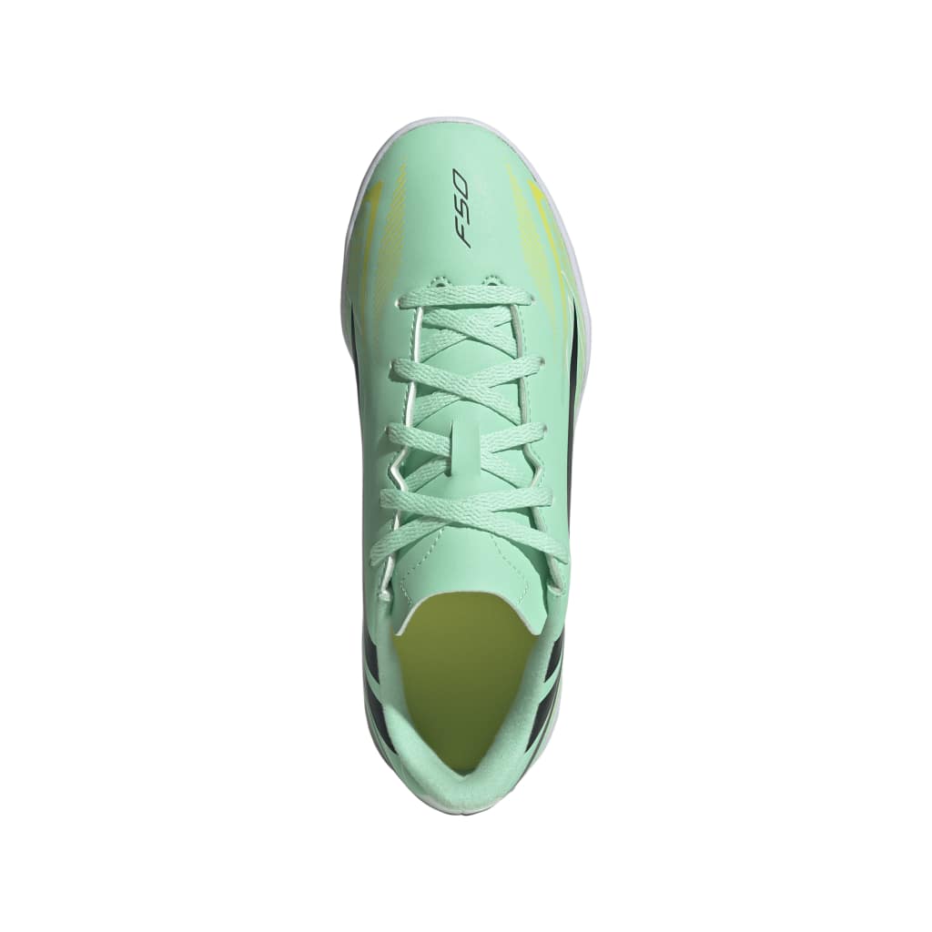 adidas F50 Hypefast Club IN Fußballschuhe grün Kinder