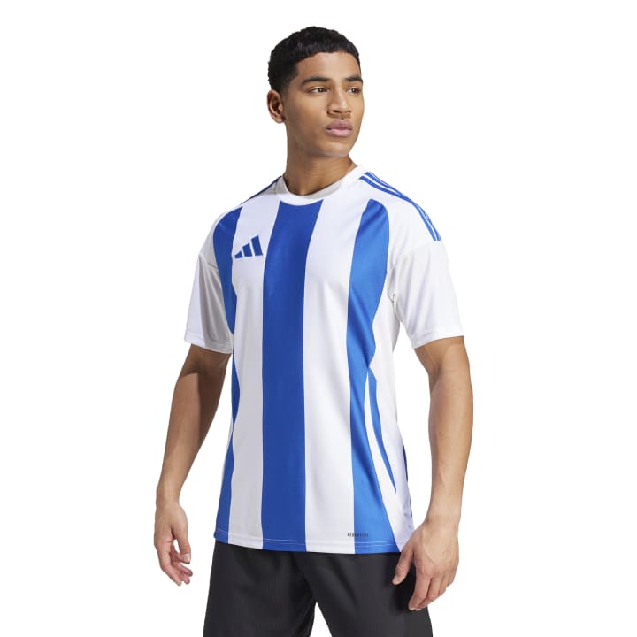 adidas Striped 24 Trikot weiß-blau