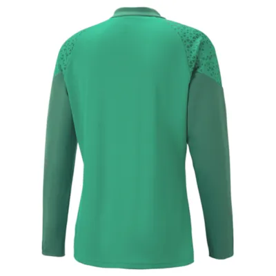 Puma teamCUP Training 1/4 Zip Sweatshirt grün