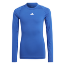adidas Techfit Funktionsshirt Langarm blau Kinder