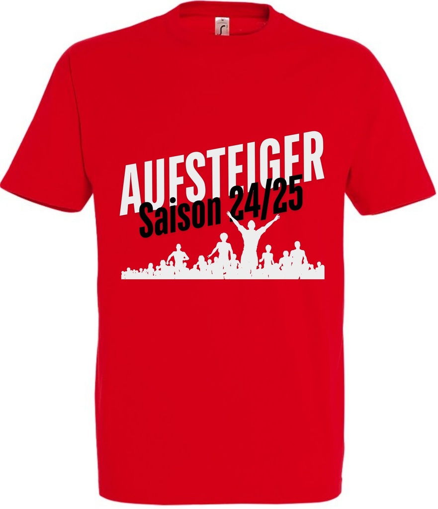 Aufsteiger T-Shirt rot