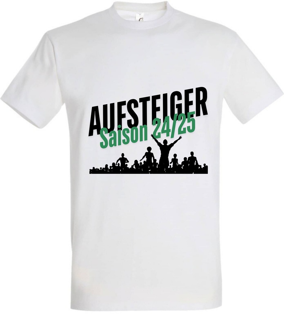 Aufsteiger T-Shirt weiß Kinder