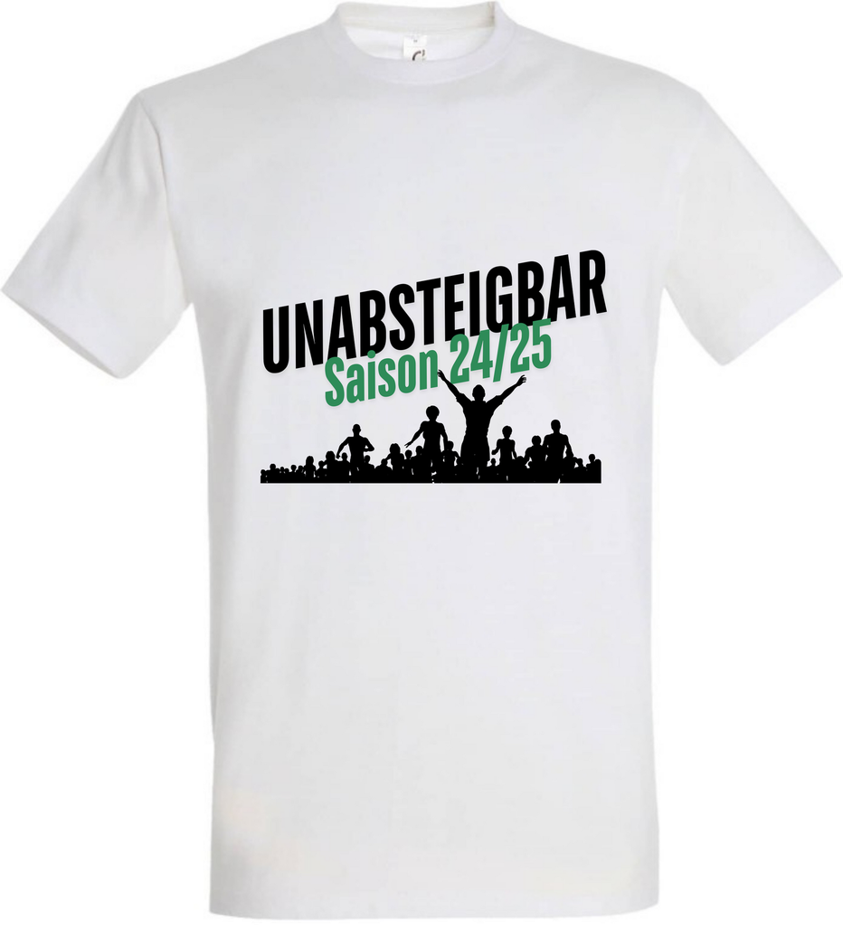 Unabsteigbar T-Shirt weiß