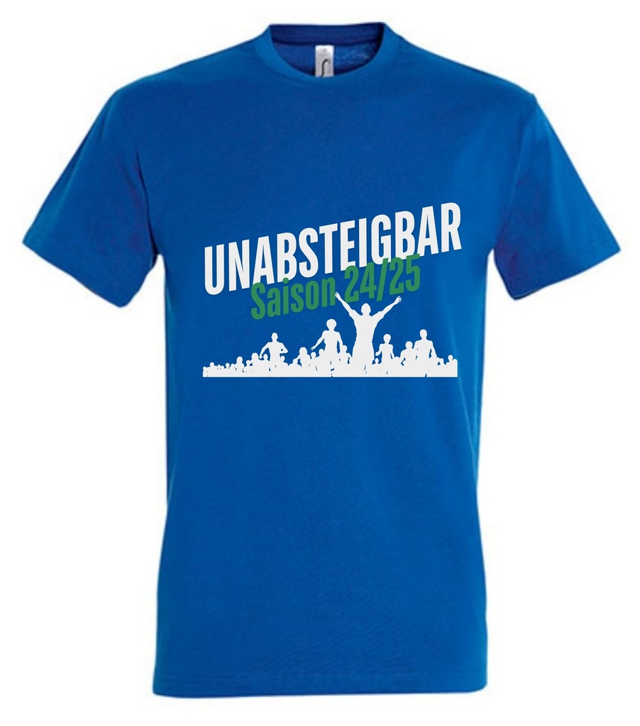 Unabsteigbar T-Shirt blau