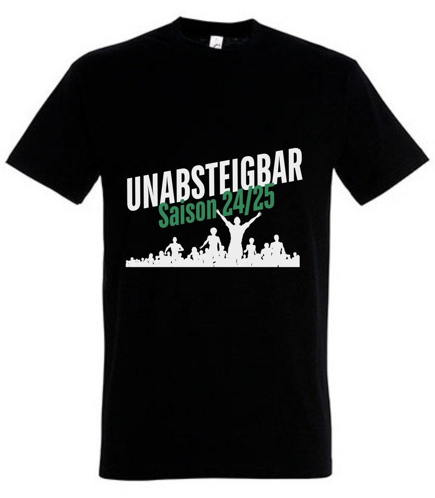 Unabsteigbar T-Shirt schwarz Kinder