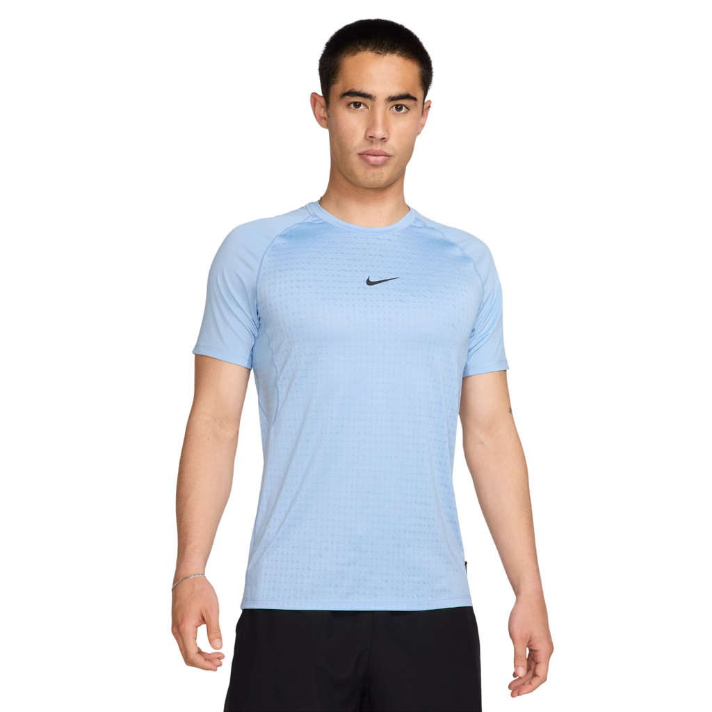Nike Pro Breath Laufshirt blau   
