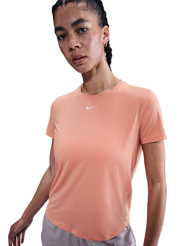 Nike One Classic Dri-FIT T-Shirt orange Damen