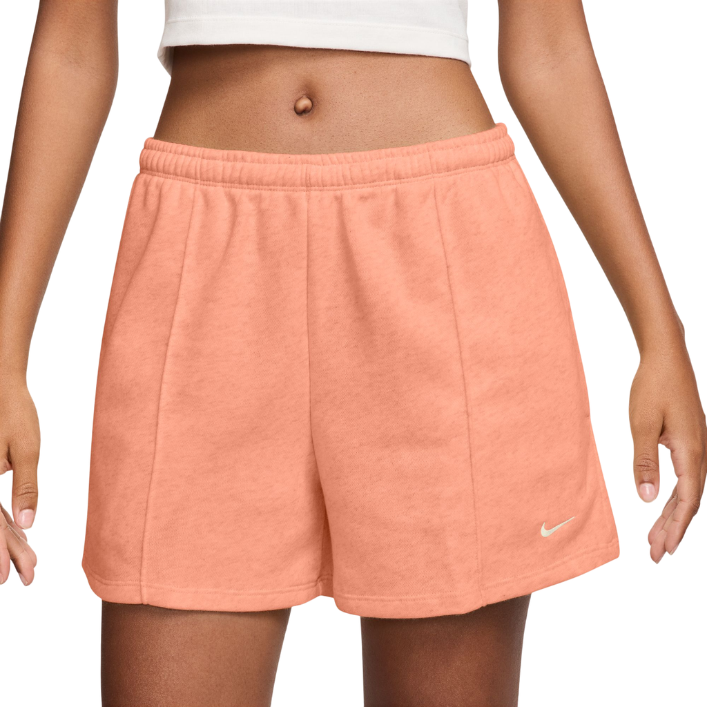 Nike Sportswear Chill Terry Shorts orange Damen 