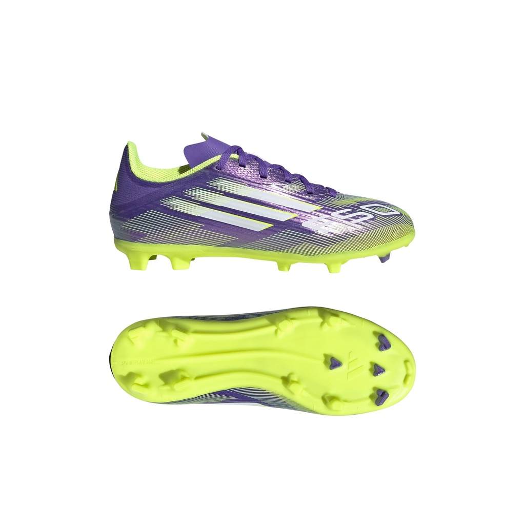 adidas F50 League Fußballschuhe FG/MG lila Kinder