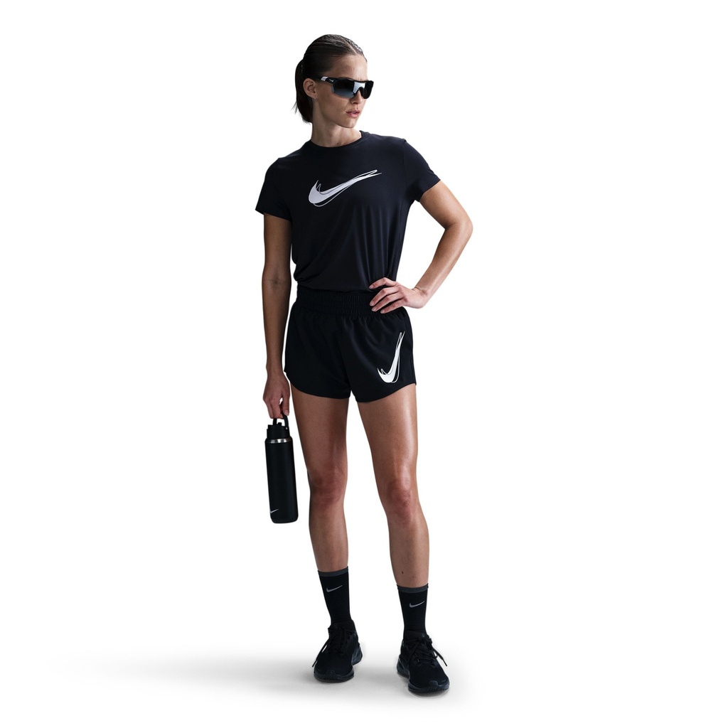 Nike One Dri-Fit Laufshorts schwarz  Damen 