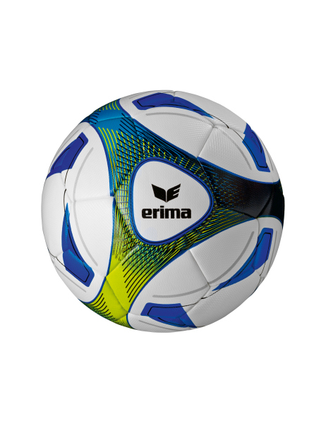 Erima 10er Ballpaket Hybrid Training Fußball Größe 5 weiß-blau 