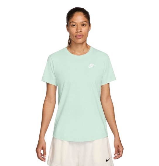 Nike Sportswear Club Essentials T-Shirt grün Damen