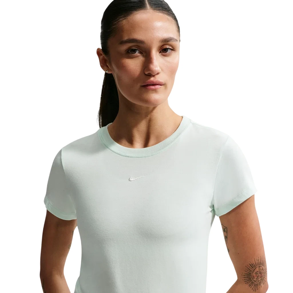 Nike Sportswear Chill Knit T-Shirt grün Damen