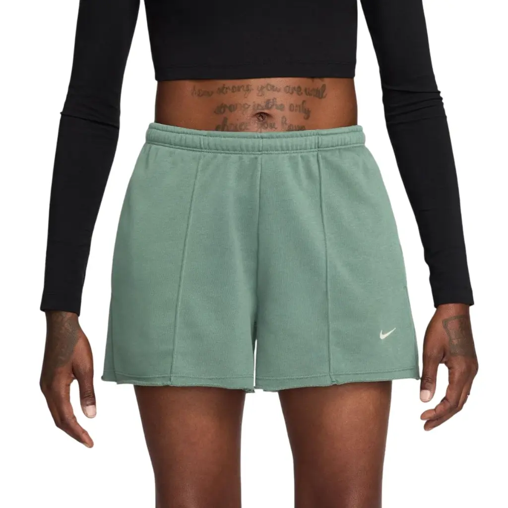 Nike Sportswear Chill Terry Shorts grün Damen