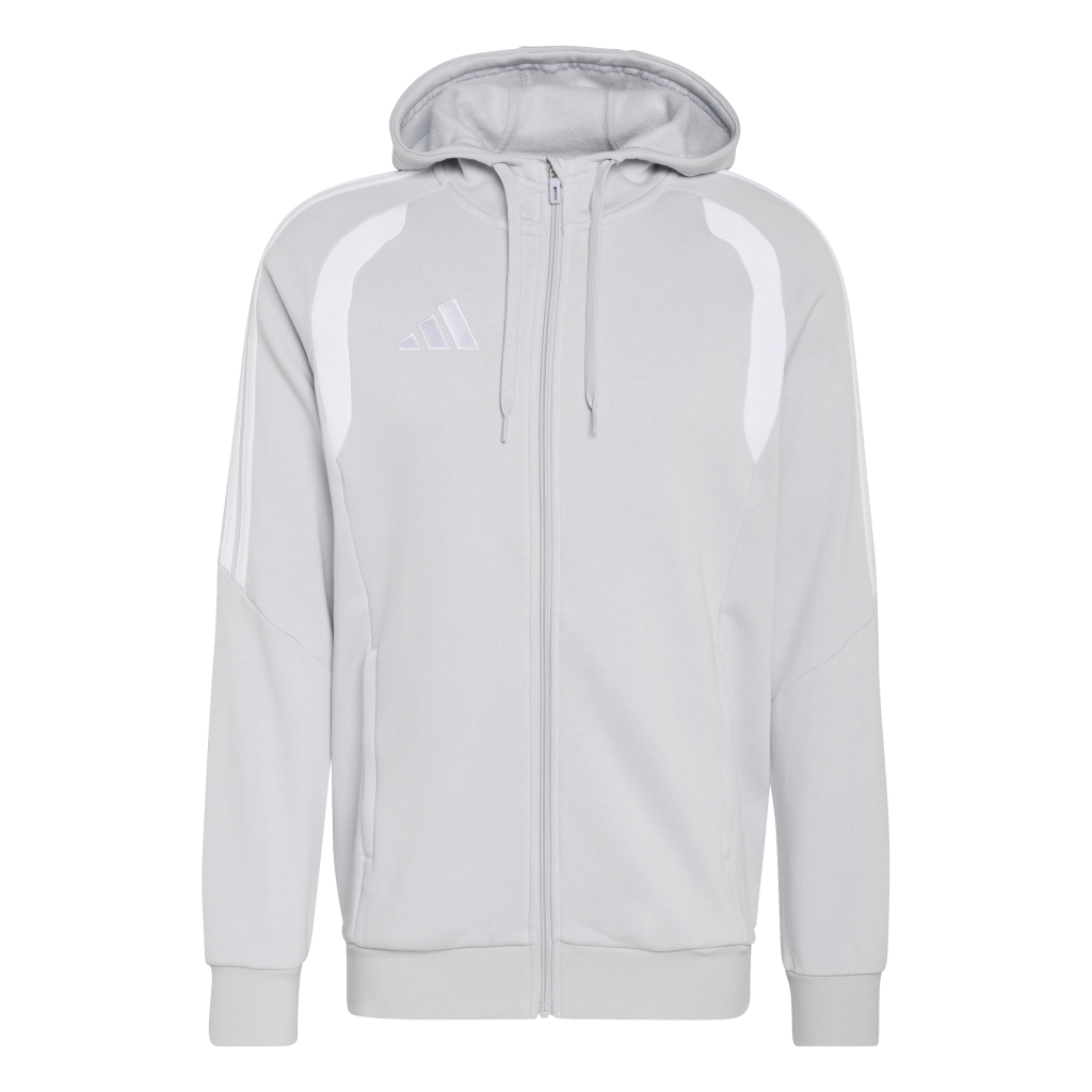 adidas Tiro 26 League Kapuzenjacke grau 