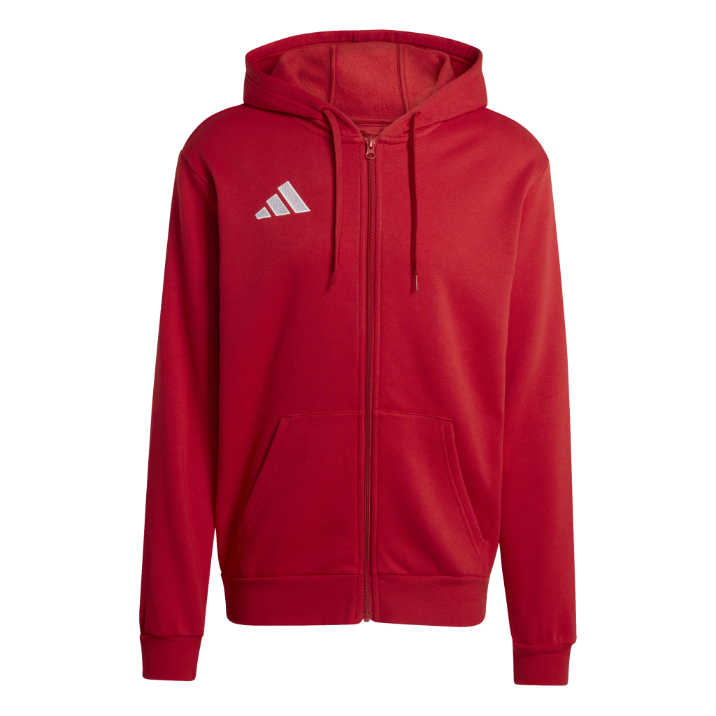 adidas Entrada 26 Kapuzenjacke rot 