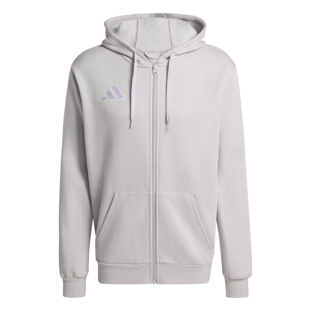 adidas Entrada 26 Kapuzenjacke grau 