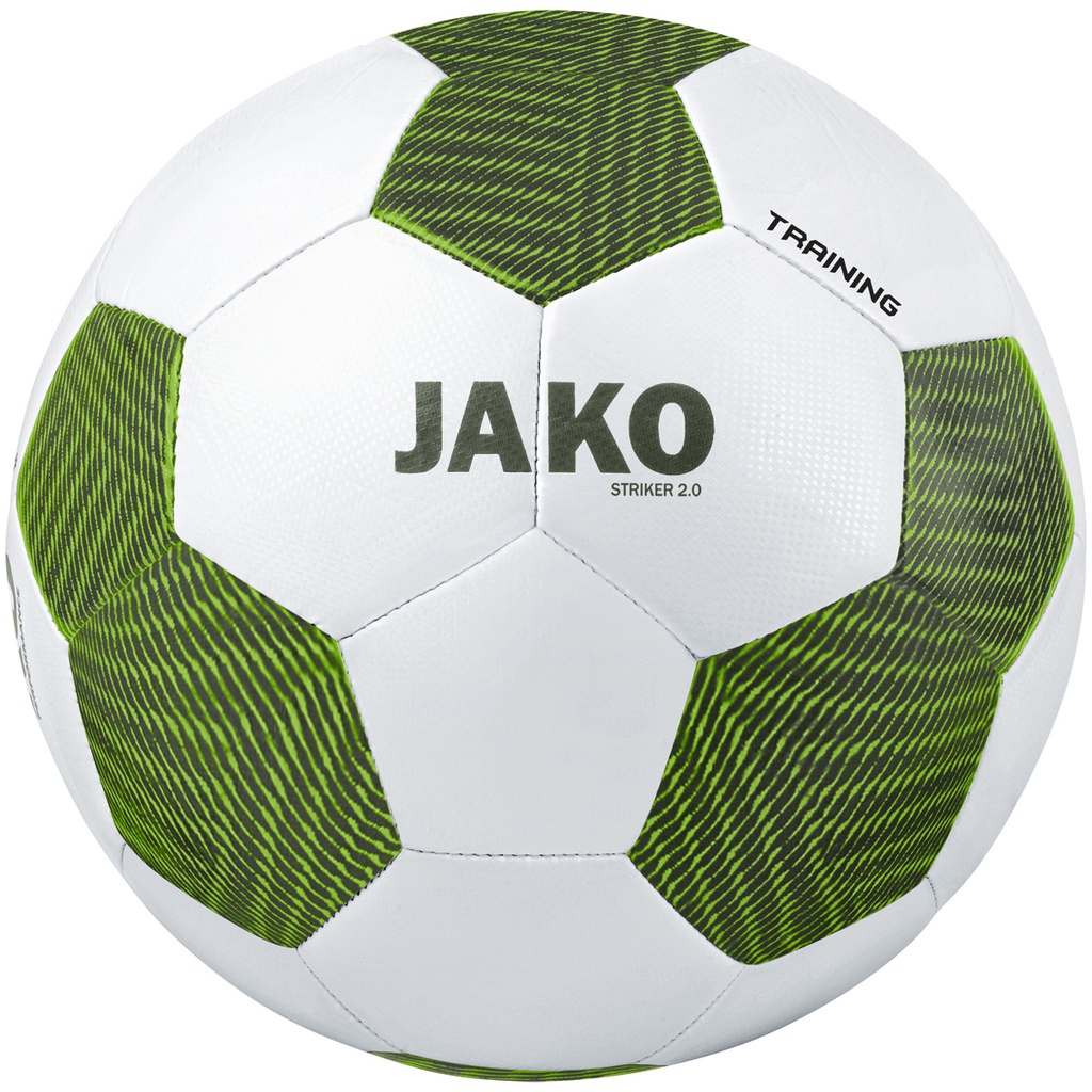 Jako Striker 2.0 Trainingsball Fußball Größe 3 weiß-khaki