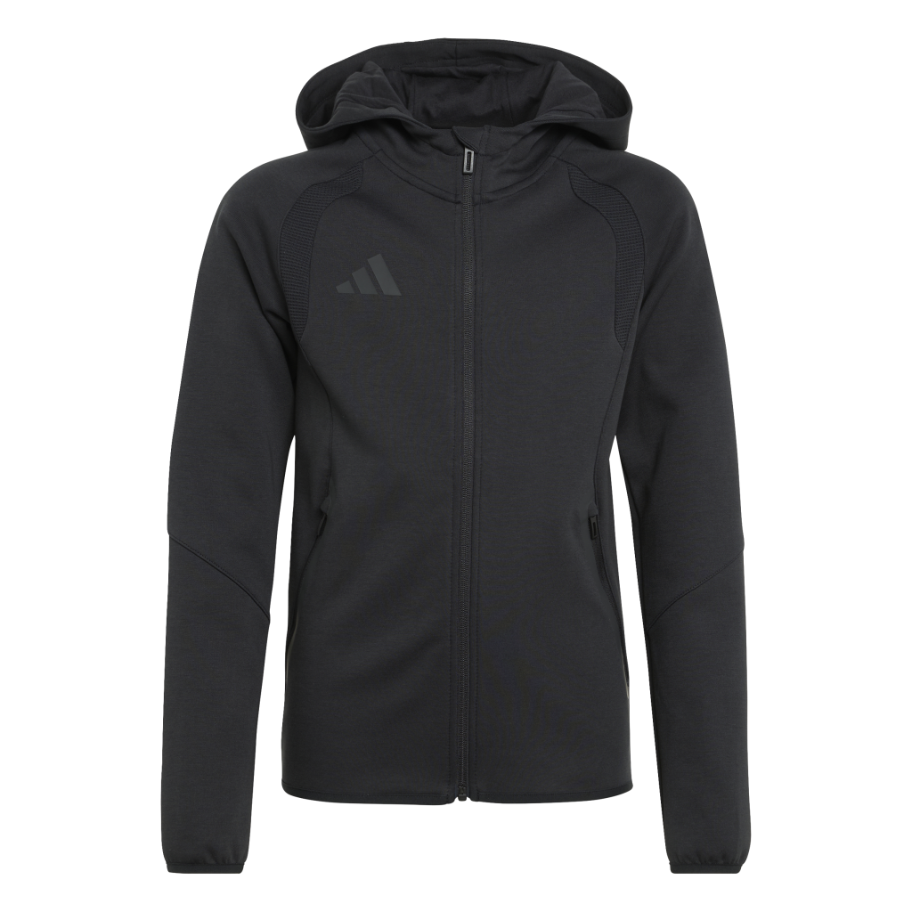 adidas Tiro Travel Sweat Kapuzenjacke schwarz Kinder 