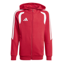 adidas Tiro 26 League Kapuzenjacke rot Kinder 