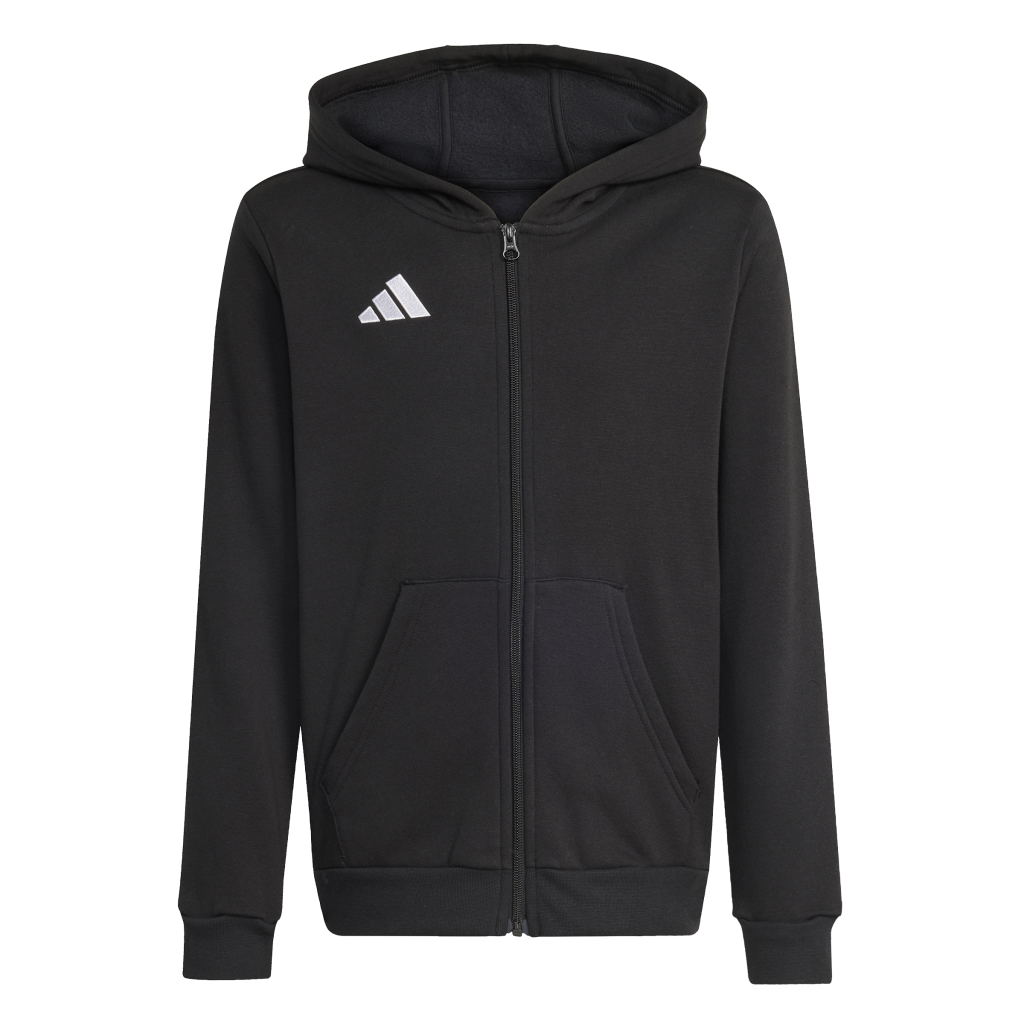 adidas Entrada 26 Kapuzenjacke schwarz Kinder