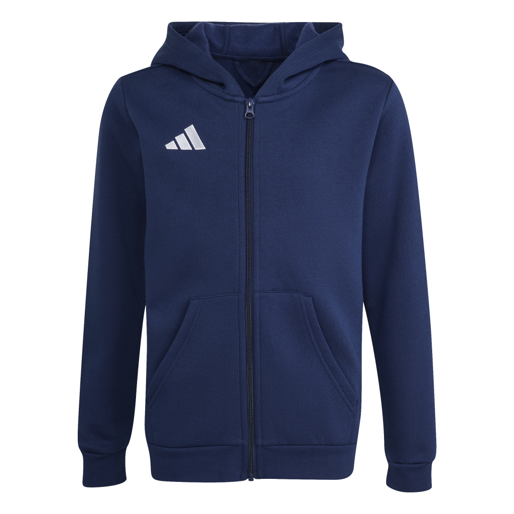 adidas Entrada 26 Kapuzenjacke blau Kinder