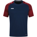 Jako Performance T-Shirt dunkelblau-rot Kinder