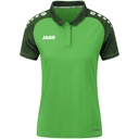 Jako Polo-Shirt Performance grün Damen