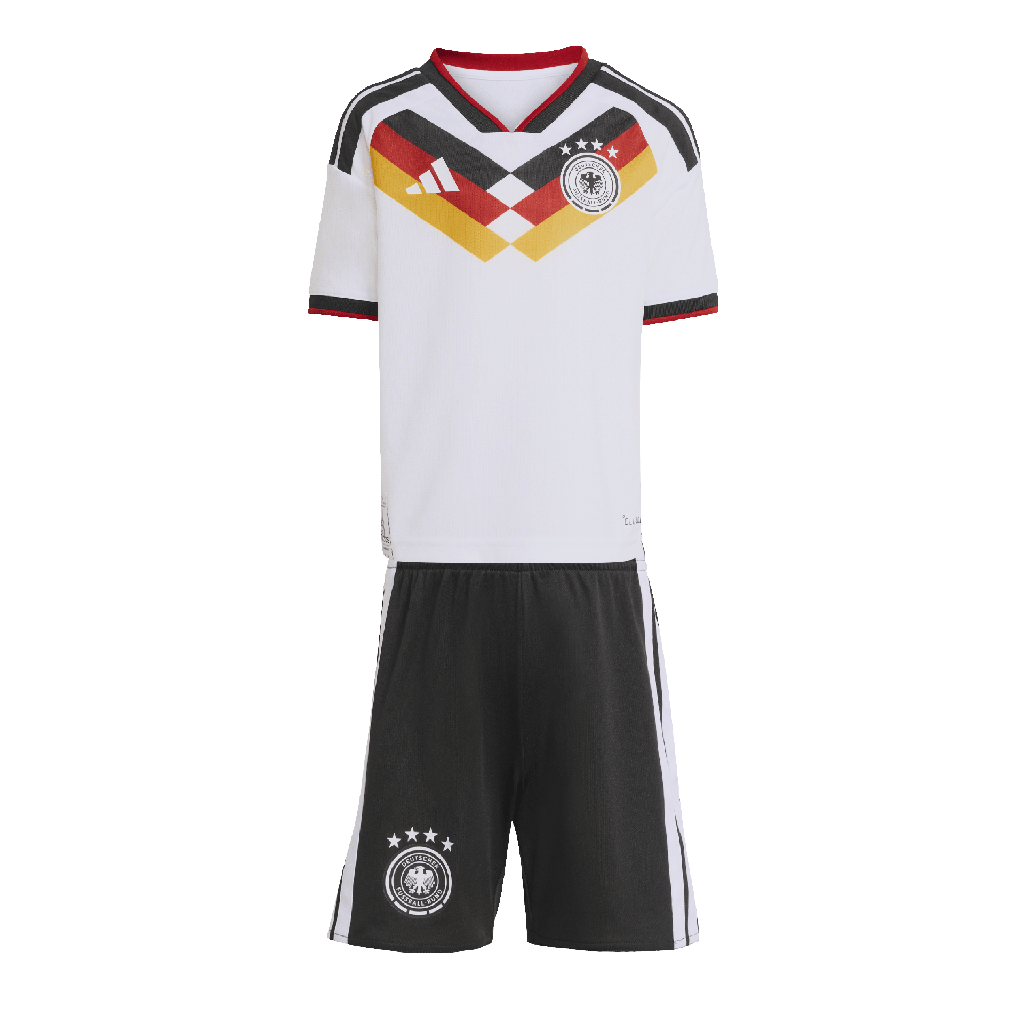 adidas Deutschland 26 Replica Heim-Set weiß Kinder 