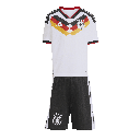 adidas Deutschland 26 Replica Heim-Set weiß Kinder 