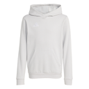  adidas Entrada 26 Kapuzenpullover grau Kinder
