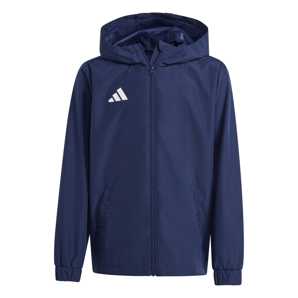 adidas Entrada 26 Allwetterjacke blau Kinder 