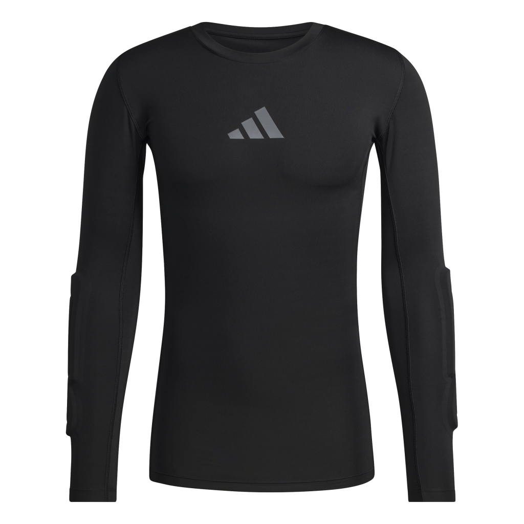 adidas Gepolstertes Torwart-Baselayer-Shirt Largarm schwarz 