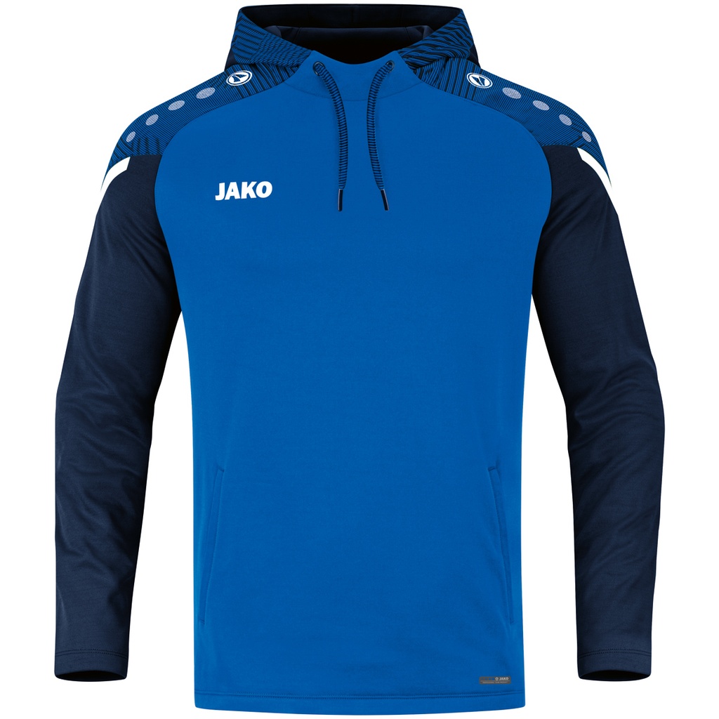 Jako Performance Kapuzenpullover blau Kinder