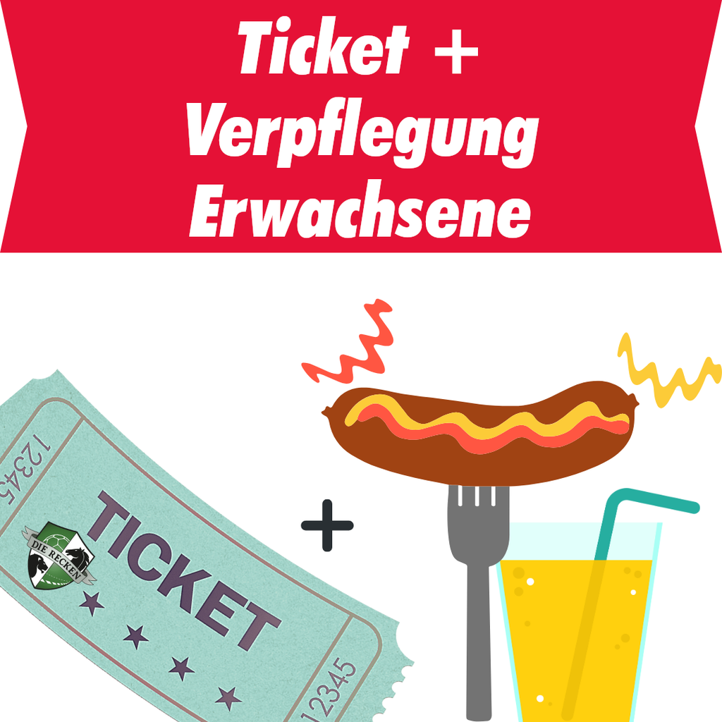 Die Recken vs. Bergischer HC Ticket + Verpflegung Erwachsene