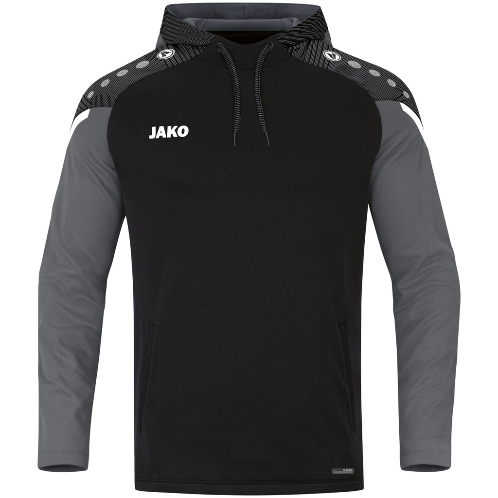 Jako Performance Kapuzenpullover schwarz Kinder