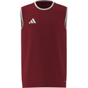 adidas Entrada 26 Trikot Ärmellos rot Kinder