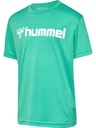 Hummel Logo Trikot grün Kinder