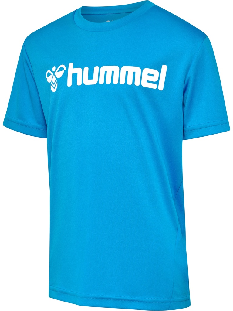 Hummel Logo Trikot blau Kinder