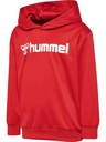 Hummel Logo Kapuzenpullover rot Kinder