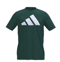 adidas Custom Cotton Logo T-Shirt grün Kinder  
