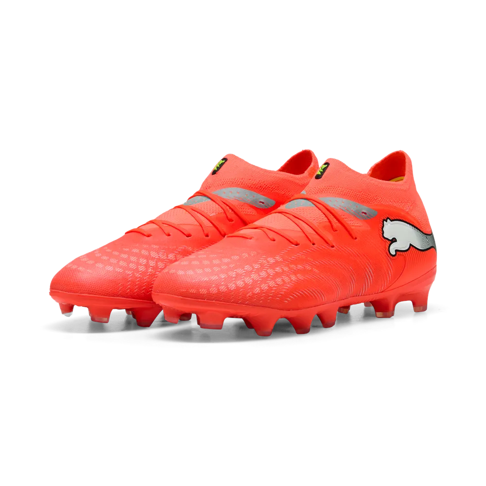 Puma Future 9 Pro FG/AG Fußballschuhe rot Kinder   