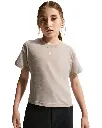 Nike Sportswear Essential T-Shirt beige Kinder