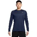 Nike Dri-FIT ADV Stride Langarmshirt blau