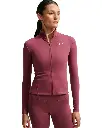 Nike One Fitted Dri-FIT Jacke pink Damen
