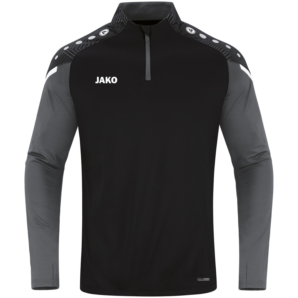 Jako Performance Ziptop schwarz Kinder