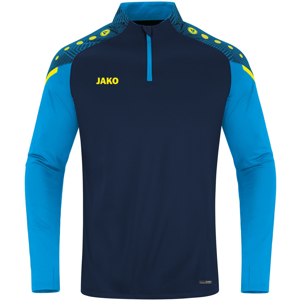 Jako Performance Ziptop dunkelblau-hellblau Kinder