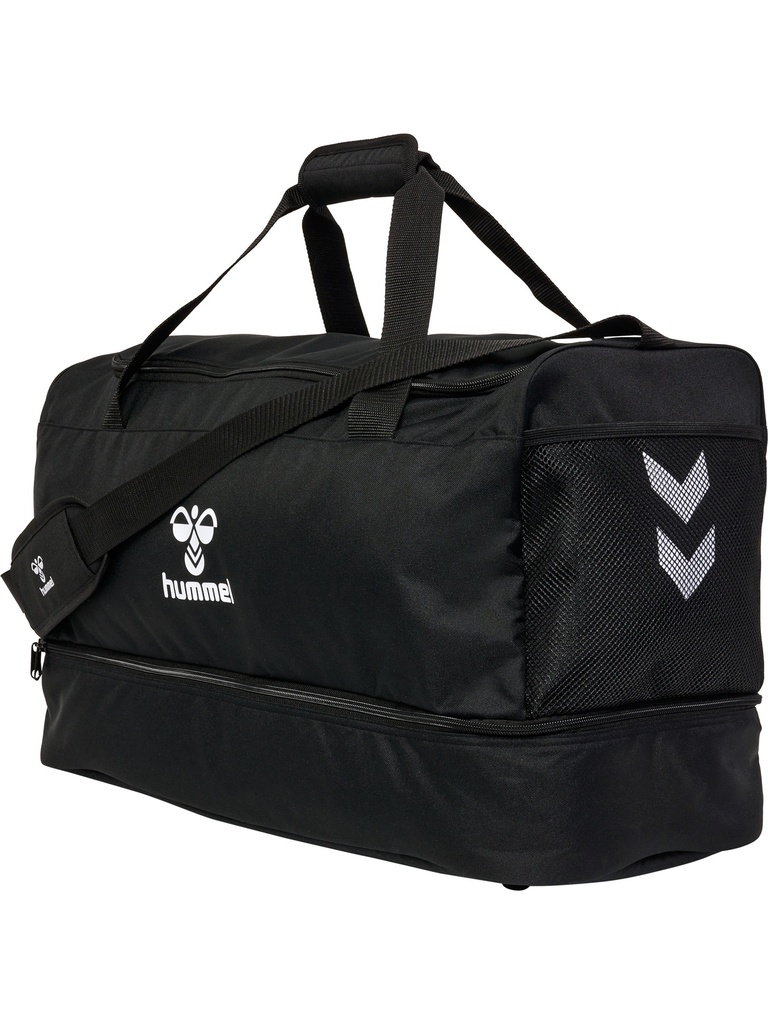 Hummel Core 2.0 Sporttasche mit Bodenfach schwarz